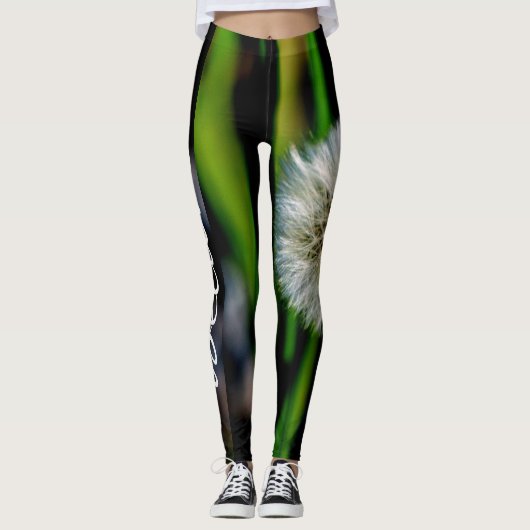 Wünsche, Glauben, Lüster Leggings (Vorderseite)