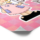 Wünsche Granit Fairy Godmatt Poster (Ecke)