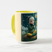 Wünsche im Wind Becher und Trinkgeschirr Tasse (Vorderseite Links)