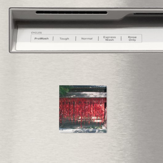 Wünsche in einem Konfuzius-Tempel - Yunnan, China Magnet (In Situ (Geschirrspüler))