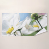Wünsche mit White Daisies Personalisiert Badehandtuch (Badehandtuch)