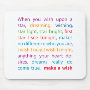 Wünsche Mousepad