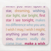 Wünsche Mousepad (Vorne)