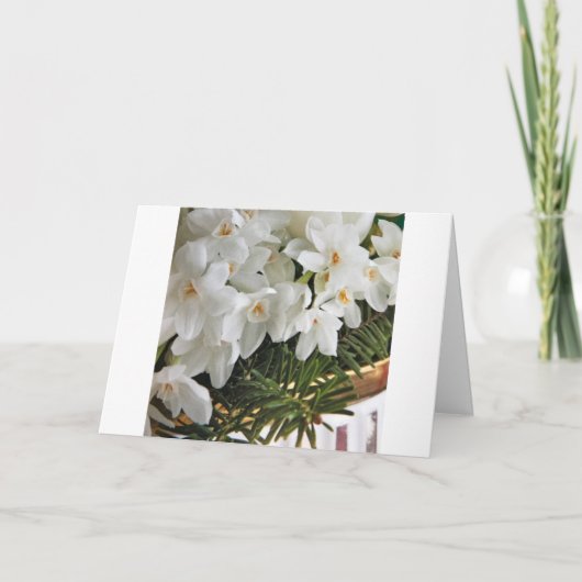 WÜNSCHE NACH **A HAPPY & A MERRY** CHRISTMAS KARTE (Vorderseite)