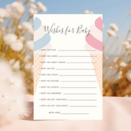 Wünsche nach Aufdeckung von Eis-Creme-Pastel-Gesch