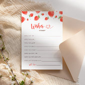 Wünsche nach Babykarte, Berry Sweet Baby Dusche Einladung