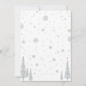 Wünsche nach Babykarte, Mädchendusche Einladung (Rückseite)