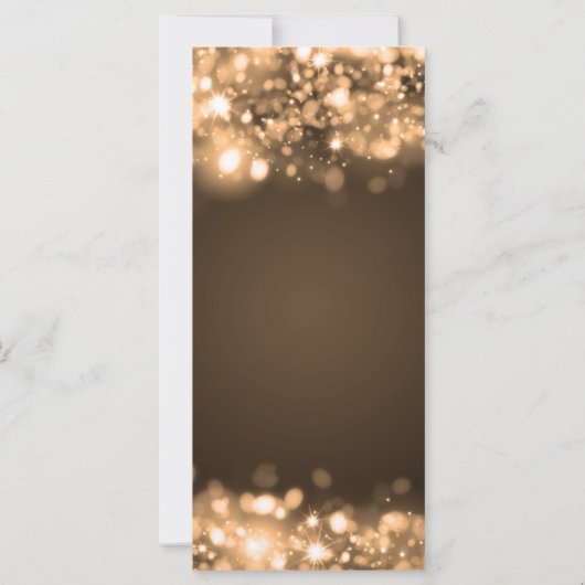 Wünsche nach Brillen und Groom Gold-Funkeln (Rückseite)