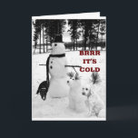 WÜNSCHE NACH CHRISTMAS AUS "KALTER SNOWMAN" FEIERTAGSKARTE<br><div class="desc">VIELEN DANK,  DASS SIE VON EINER MEINER ACHT GESCHICHTEN GESCHAFFEN SIND UND IHNEN EINFACH WEIHNACHTEN GEBEN HABEN!</div>