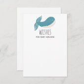 Wünsche nach einem kleinen Jungen. Ratschlag für B Begleitkarte (Vorne/Hinten)