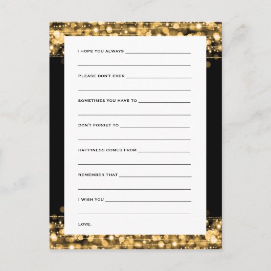 Wünsche nach Party- und Brauereien Hinweiskarte (Vorderseite)