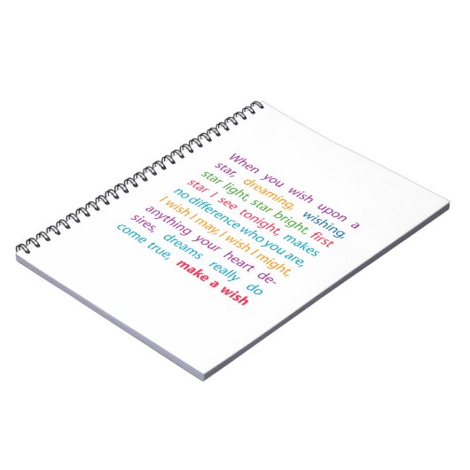 Wünsche Notizblock (Linke Seite)