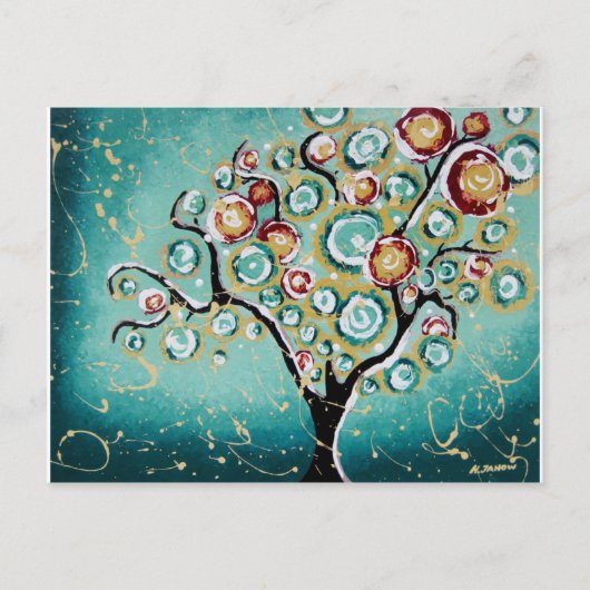 "Wünsche" Postkarte (Vorderseite)