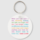 Wünsche Schlüsselanhänger (Vorderseite)