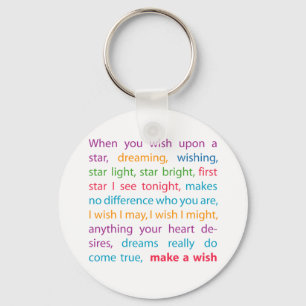 Wünsche Schlüsselanhänger