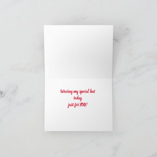 WÜNSCHE SENDING CHRISTMAS WISHUS ÜBER DIE KARTE (Innenseite)