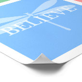 Wünsche, Träume, Hoffnung, Glauben Pastel Patchwor Poster (Ecke)