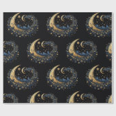 Wünsche und Monde Geschenkpapier (Flach)