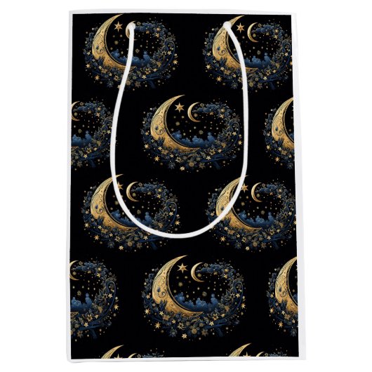 Wünsche und Monde Mittlere Geschenktüte (Vorderseite)