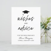 Wünsche und Ratschläge für das Abitur von Party (Stehend Vorderseite)