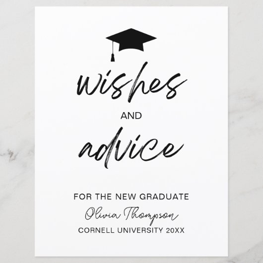 Wünsche und Ratschläge für das Abitur von Party (Vorderseite)