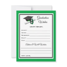 Wünsche und Ratschläge | Schwarz und Grün