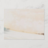 Wünsche und Ratschläge Winter Baby Duschkarte Postkarte (Rückseite)