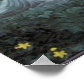 Wünsche unter den Blume Poster (Ecke)