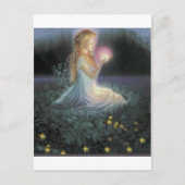 Wünsche unter den Blume Postkarte (Vorderseite)