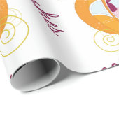 Wünsche wahr geschenkpapier (Rolleneckpunkt)