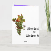 Wünsche zum 19. Jubiläum, kundenspezifisch Karte (Rückseite)