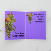 Wünsche zum 19. Jubiläum, kundenspezifisch Karte (Innenseite)