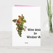 Wünsche zum 67. Jubiläum, anpassbar Karte (Rückseite)