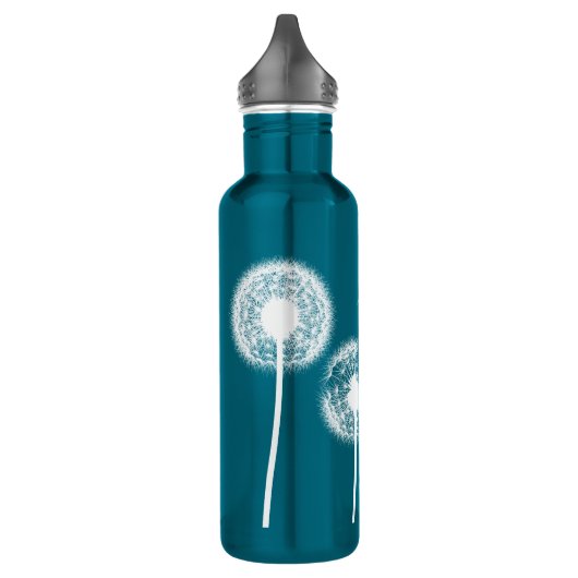 Wünschen! Edelstahlflasche (Links)