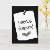 WÜNSCHEN EINES ***BESTEN FREUNDES FÜR EINEN FREUND KARTE (Gelbe Blume)