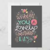 Wünschen Feiertagskarte (Vorderseite)