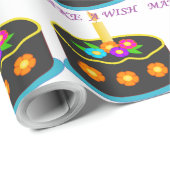 WÜNSCHEN GESCHENKPAPIER (Rolleneckpunkt)