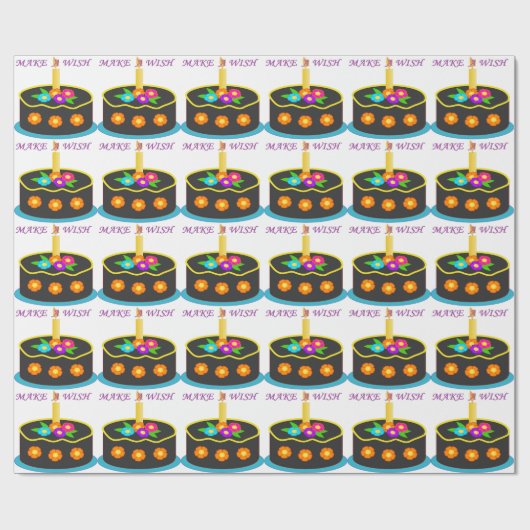 WÜNSCHEN GESCHENKPAPIER (Flach)