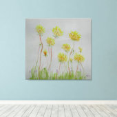 Wünschen Leinwanddruck (Insitu (Holzboden))