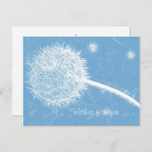 Wünschen nach einem Lüster Postkarte (Vorne/Hinten)