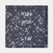 Wünschen nach einem Stern Magnet (Vorne)