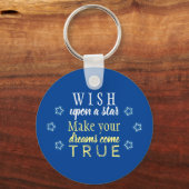Wünschen nach einem Stern Schlüsselanhänger (Vorderseite)