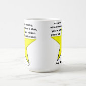 Wünschen nach einem Sternenfunny Mug Kaffeetasse (Mittel)