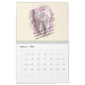 Wünschen oder Motto für jeden Monat. Zahnarztgesch Kalender (Feb 2026)