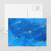 Wünschen Postkarte (Vorne/Hinten)