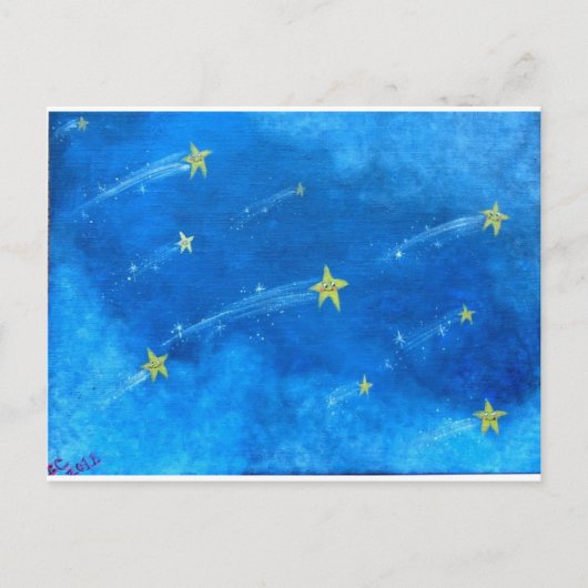 Wünschen Postkarte (Vorderseite)