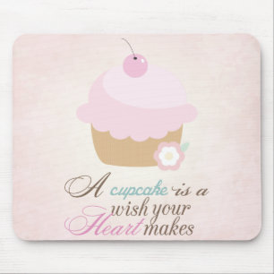 Wünschen Sie, dass Ihr Herz - kleinen Kuchen mach Mousepad