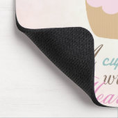 Wünschen Sie, dass Ihr Herz - kleinen Kuchen macht Mousepad (Ecke)