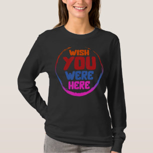 Wünschen Sie, dass Sie hier trendige Ästhetik für T-Shirt