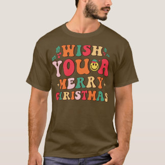 Wünschen Sie ein frohes Weihnachtsfest T-Shirt